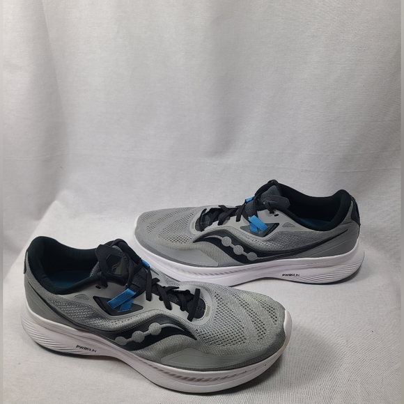 Saucony Other - Saucony Guide 15 Wide Grey Alloy Topaz Men Road Running Shoes Sneakers Size 13